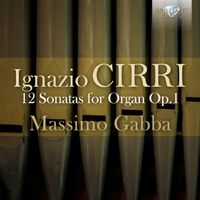 Ignazio Cirri: 12 Sonatas for Organ Op. 1
