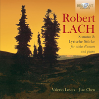 Robert Lach: Sonatas & Lyrische Stücke for Viola d'Amore and Piano
