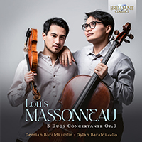 Massonneau: 3 Duos Concertante Op.9