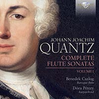 Quantz: Complete Flute Sonatas, volume 1