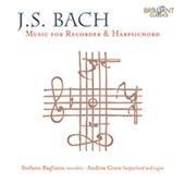 J.S. Bach: Music for Recorder & Harpsichord