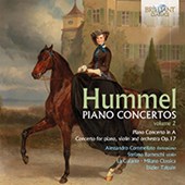 Hummel: Piano Concertos Volume 2