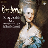 Boccherini: String Quintets, Vol. V