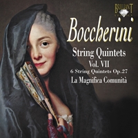 Boccherini: String Quintets, Vol. VII