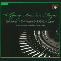Mozart: Symphonies, K. 504 "Prague", 543, 550, 551 "Jupiter"
