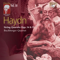 Haydn: String Quartets, Vol. 10 Op. 54 & 55