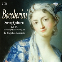 Boccherini: String Quintets, Vol. IX