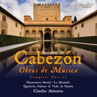 Cabezón: Obras de Música