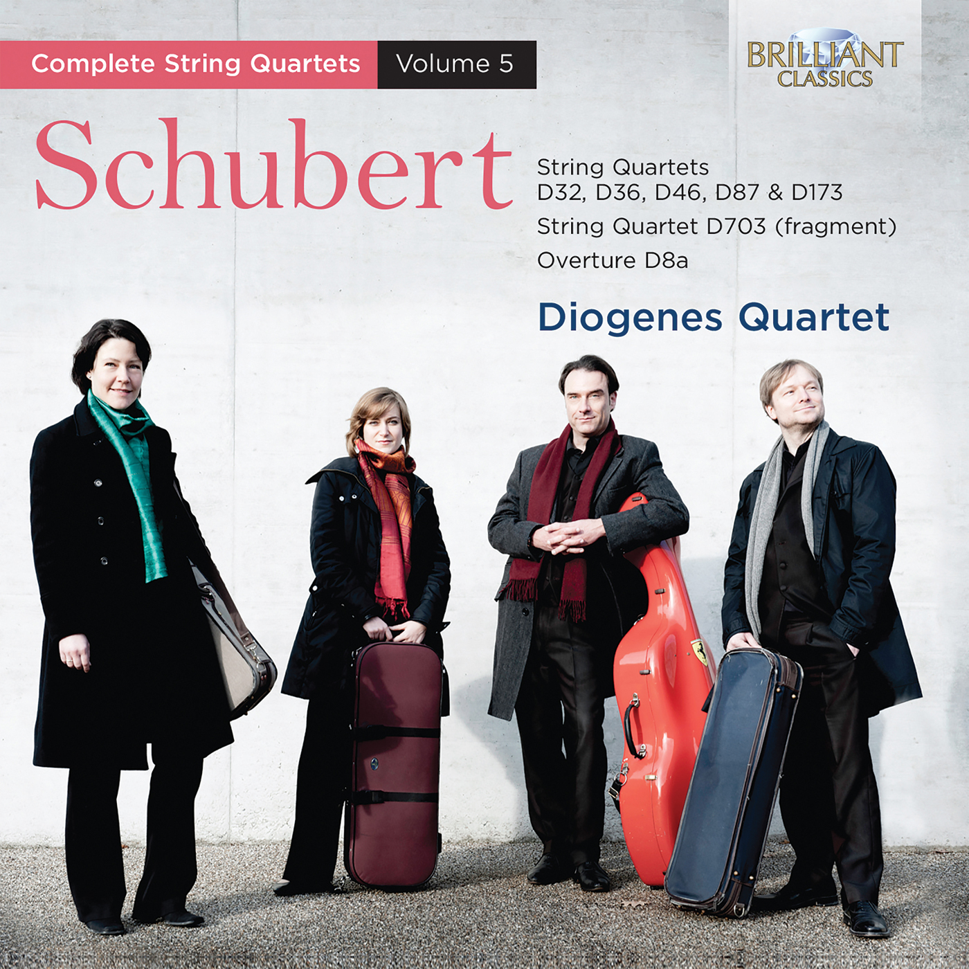 Schubert: Complete String Quartets vol. 5 - Brilliant Classics