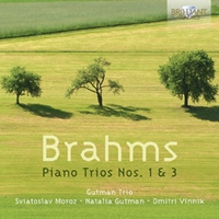 Violin and Cello Trios Nos 1-3 for Piano Brahms 