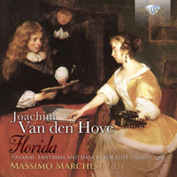 Van Den Hove: Florida, Pavanas, Fantasias and Dances for Lute