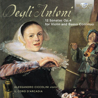 Degli Antoni: 12 Sonatas Op.4