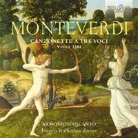 Monteverdi: Canzonette a tre voci, Venice 1584