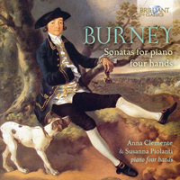 Burney: Sonatas for Four Hands