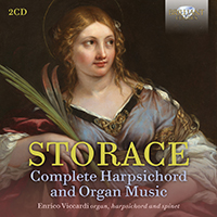 Storace Complete Harpsichord Organ Music Brilliant Classics