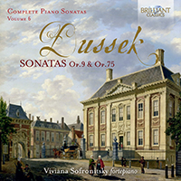 Dussek: Sonatas Op.9 & Op.75, Vol. 6