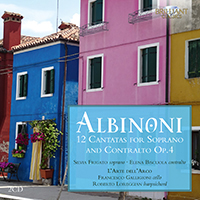 Albinoni: 12 Cantatas for Soprano and Contralto Op.4