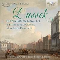 Dussek: Complete Piano Sonatas Op. 14 Nos. 1-3, Vol. 9