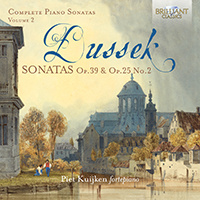 Dussek: Complete Piano Sonatas Op.39 & Op.25 No.2, Vol. 2