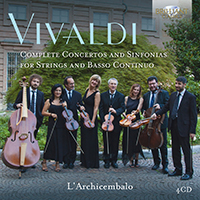 Vivaldi: Complete Concertos and Sinfonias for Strings and Basso Continuo