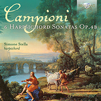 Campioni: 6 Harpsichord Sonatas Op.4B