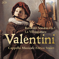 Valentini: Recorder Sonatas Op.5, La Villeggiature