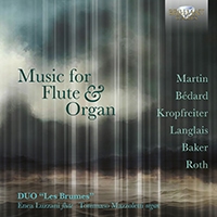 Music for Flute & Organ, Martin, Bédard, Kropfreiter, Langlais, Baker, Roth