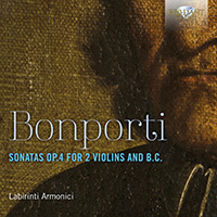 Bonporti: Sonatas Op.4 for 2 Violins and B.C.