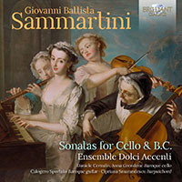 Sammartini: Sonatas for Cello & B.C.