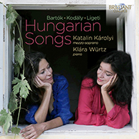 Hungarian Songs: Bartók, Kodály & Ligeti