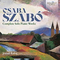 Szabó: Complete Solo Piano Works